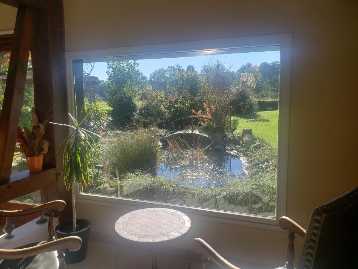 Villa Les 2 Chaumieres Avec Piscine Epinay Exterior foto