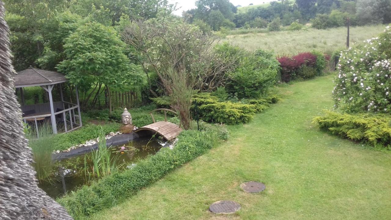 Villa Les 2 Chaumieres Avec Piscine Epinay Exterior foto